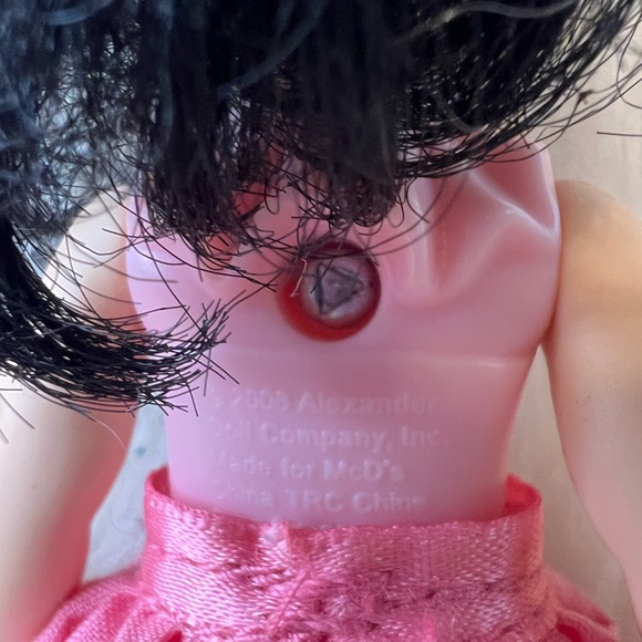 Pink Madame Alexander Doll McDonald's Wizard Of Oz Lullaby Muchins 2008 6” - Picture 3 of 7